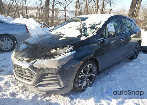 2019 Chevrolet Cruze Lt z USA, uszkodzony, nr VIN 3G1BE6SM5KS605682